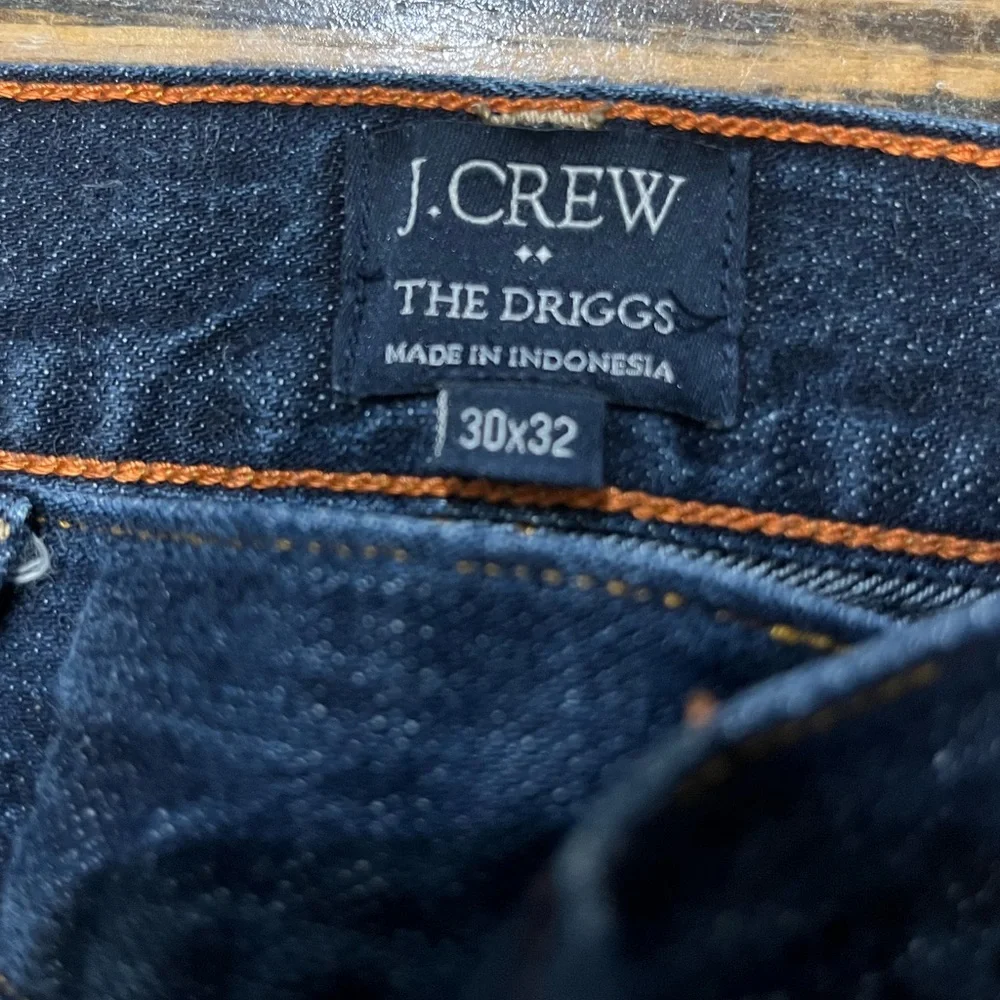 J.Crew Men’s The Driggs Dark Jeans - Picture 3 of 6